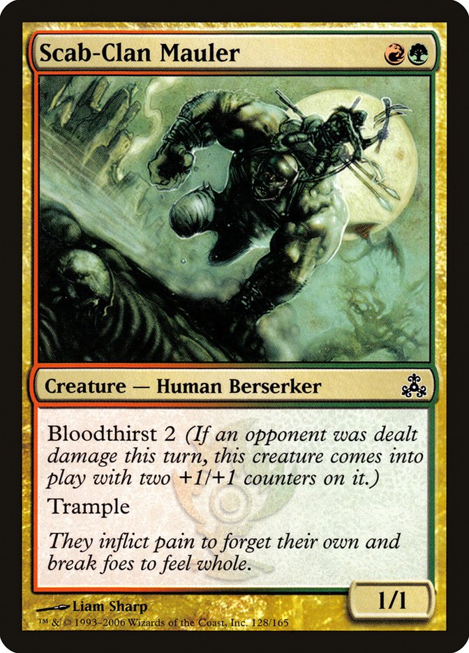 Scab-Clan Mauler [Guildpact] Foil
