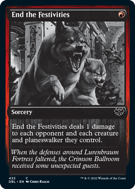 End the Festivities [Innistrad: Double Feature] Foil