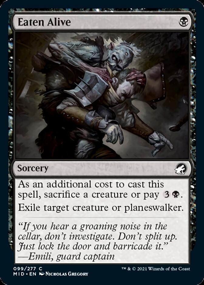 Eaten Alive [Innistrad: Midnight Hunt] Foil
