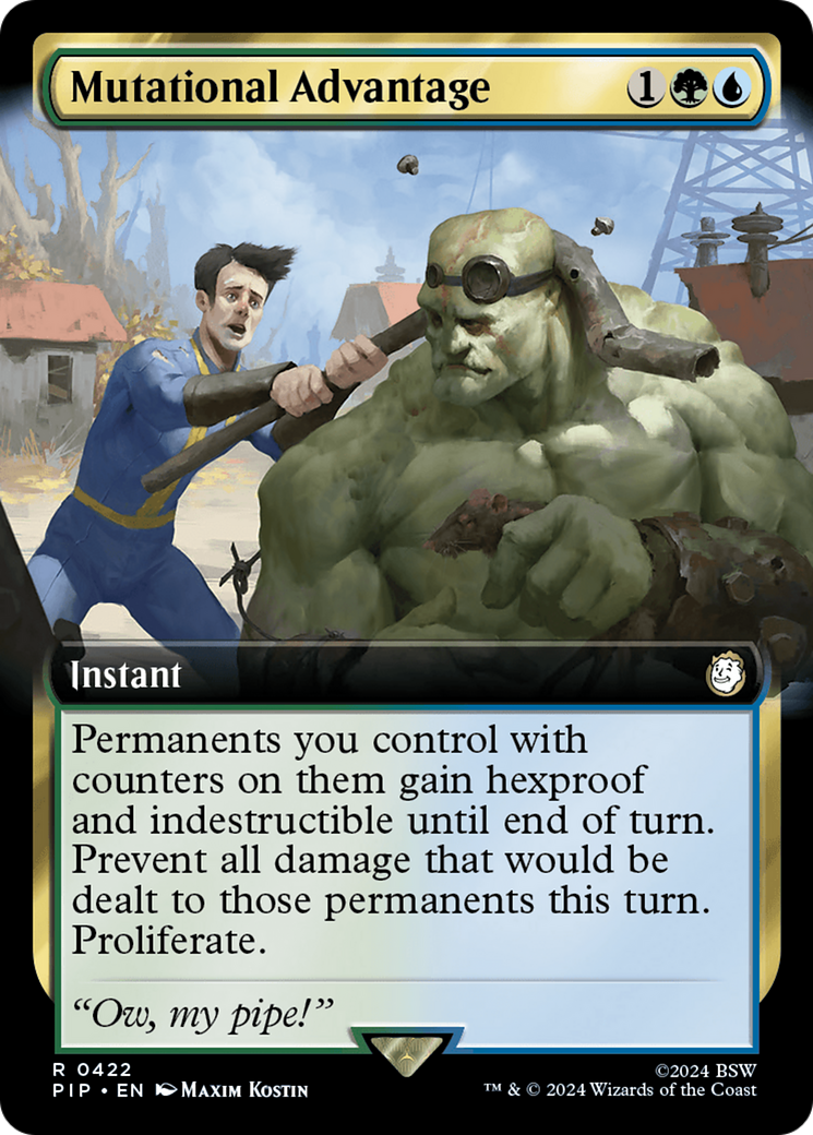 Mutational Advantage (Extended Art) [Fallout] Foil