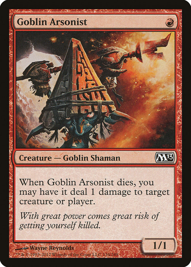 Goblin Arsonist [Magic 2013] Foil