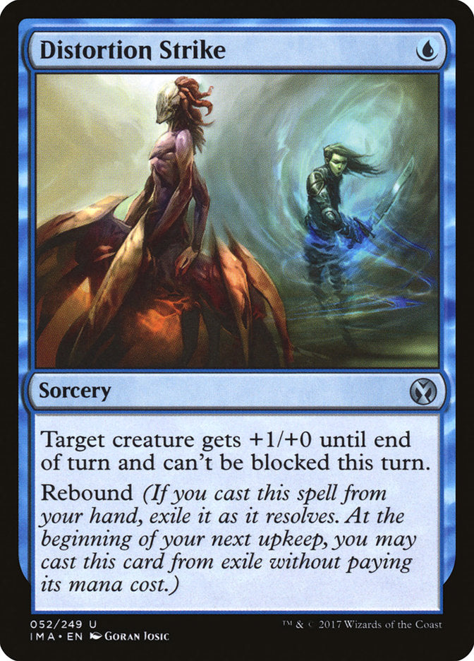 Distortion Strike [Iconic Masters] Foil