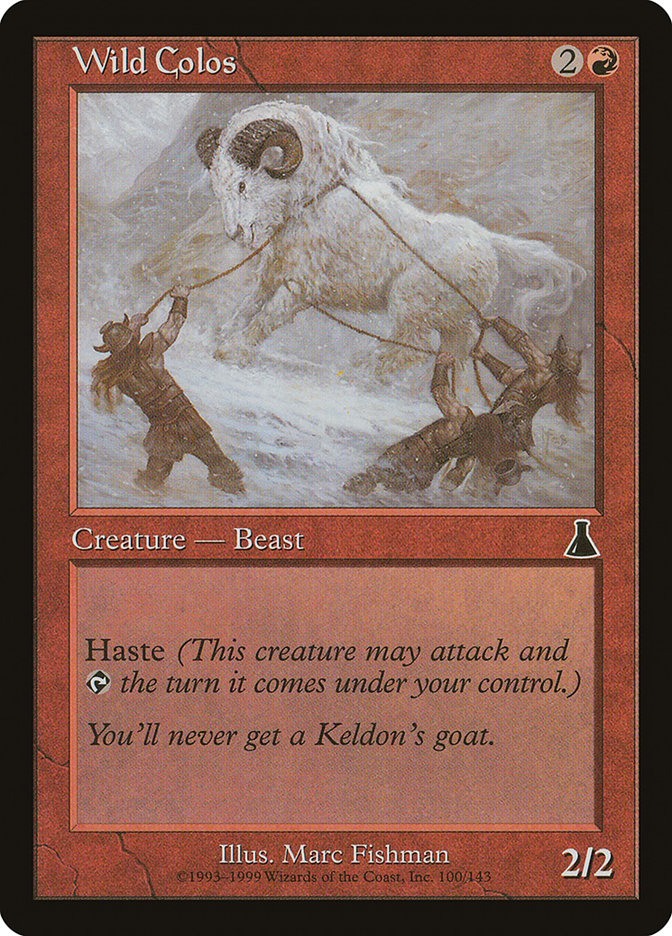 Wild Colos [Urza's Destiny] Foil