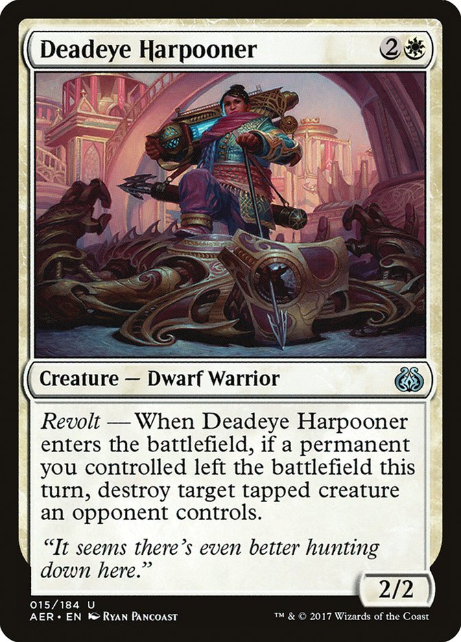 Deadeye Harpooner [Aether Revolt] Foil