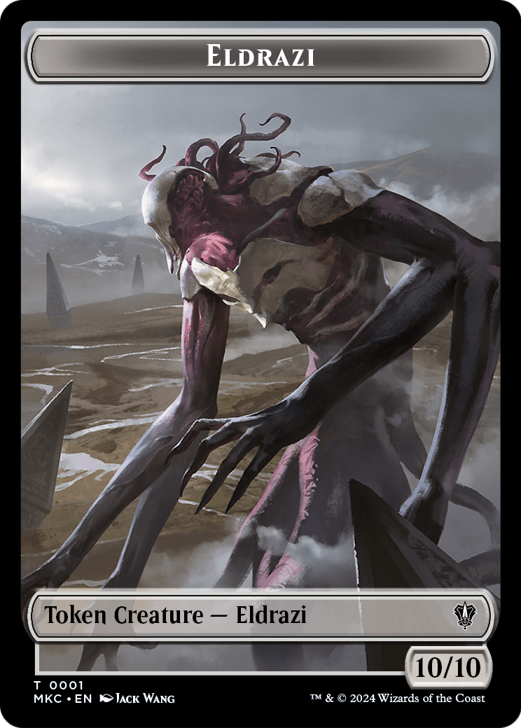 Eldrazi  [Murders at Karlov Manor Commander Tokens]