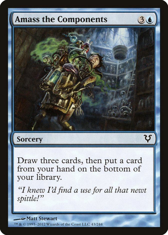 Amass the Components [Avacyn Restored] Foil