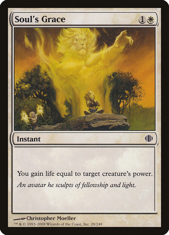 Soul's Grace [Shards of Alara] Foil