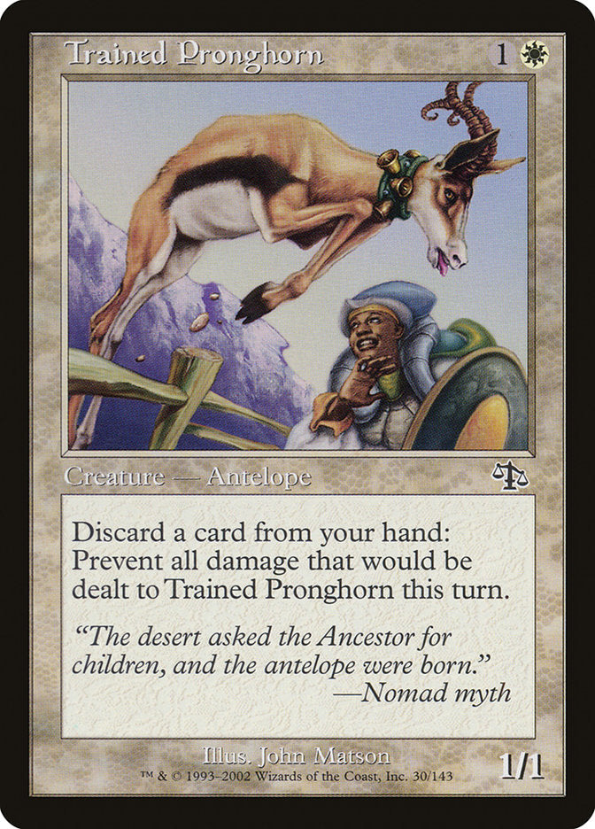 Trained Pronghorn [Judgment] Foil