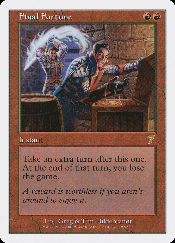 Final Fortune [Seventh Edition] Foil