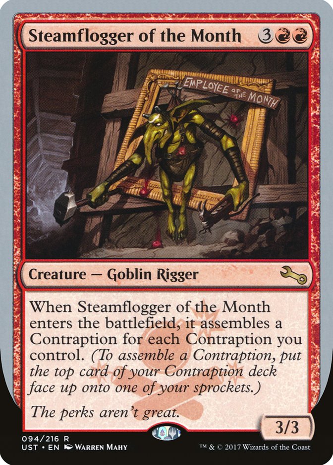 Steamflogger of the Month [Unstable] Foil