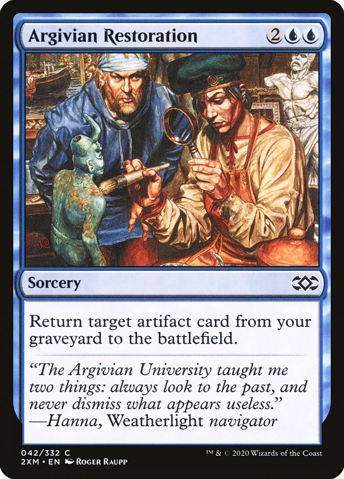 Argivian Restoration [Double Masters] Foil