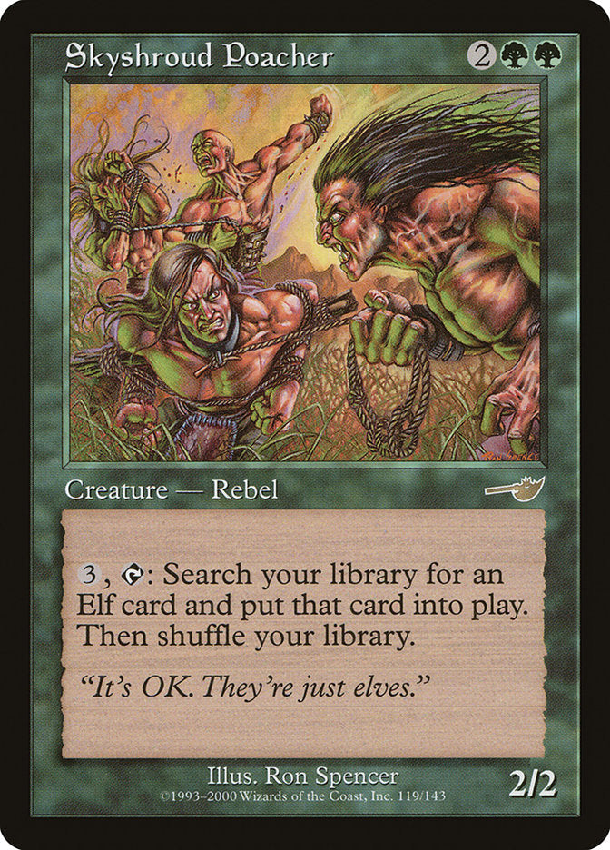 Skyshroud Poacher [Nemesis] Foil