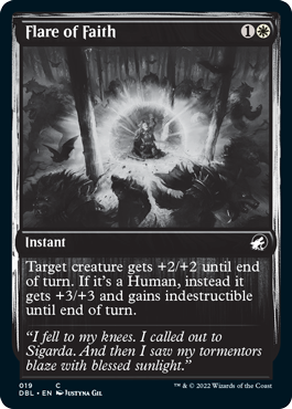 Flare of Faith [Innistrad: Double Feature] Foil