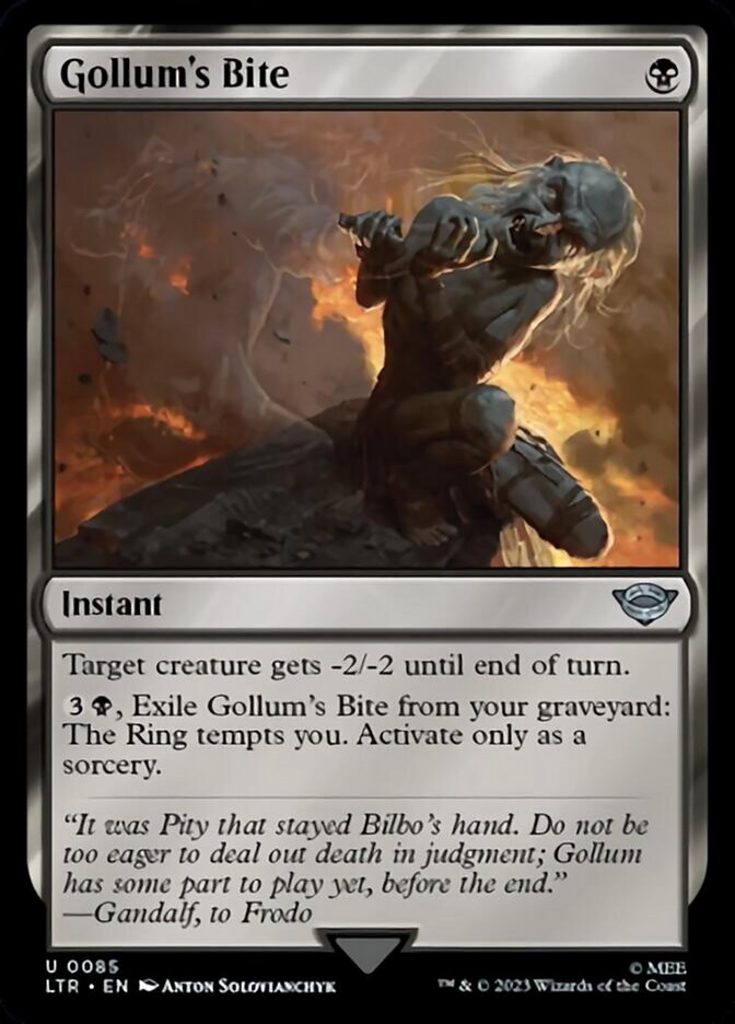 Gollum's Bite [The Lord of the Rings: Tales of Middle-Earth] Foil