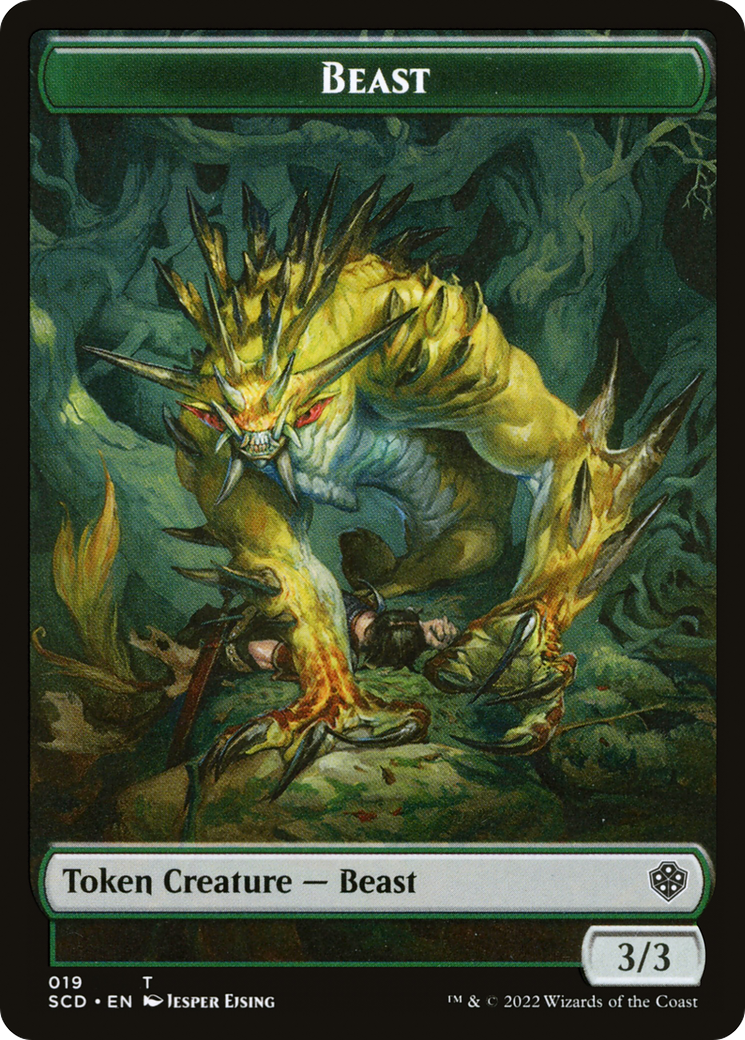 Beast  [Starter Commander Deck Tokens]