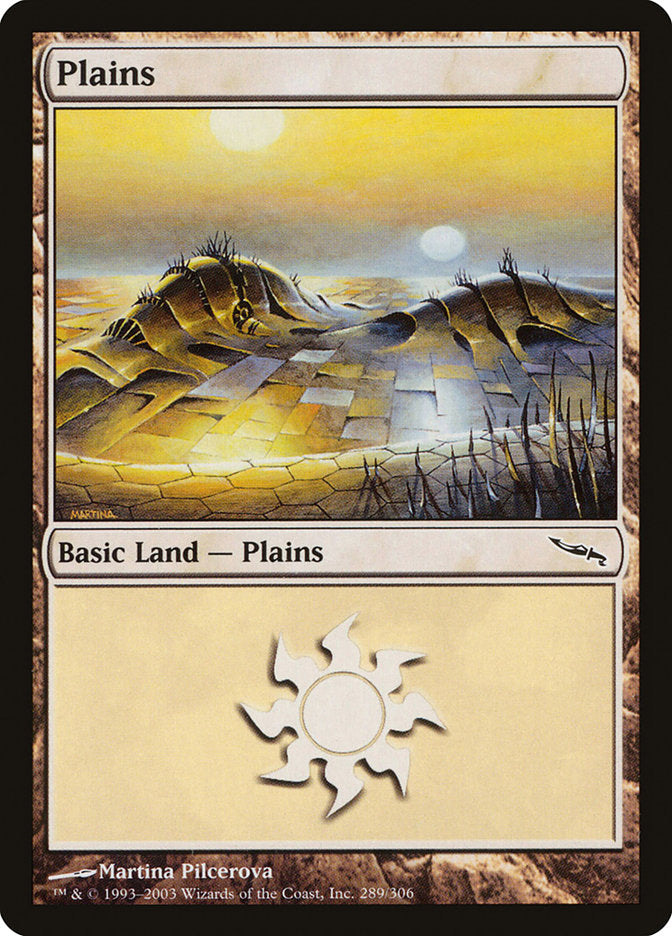 Plains (289) [Mirrodin] Foil