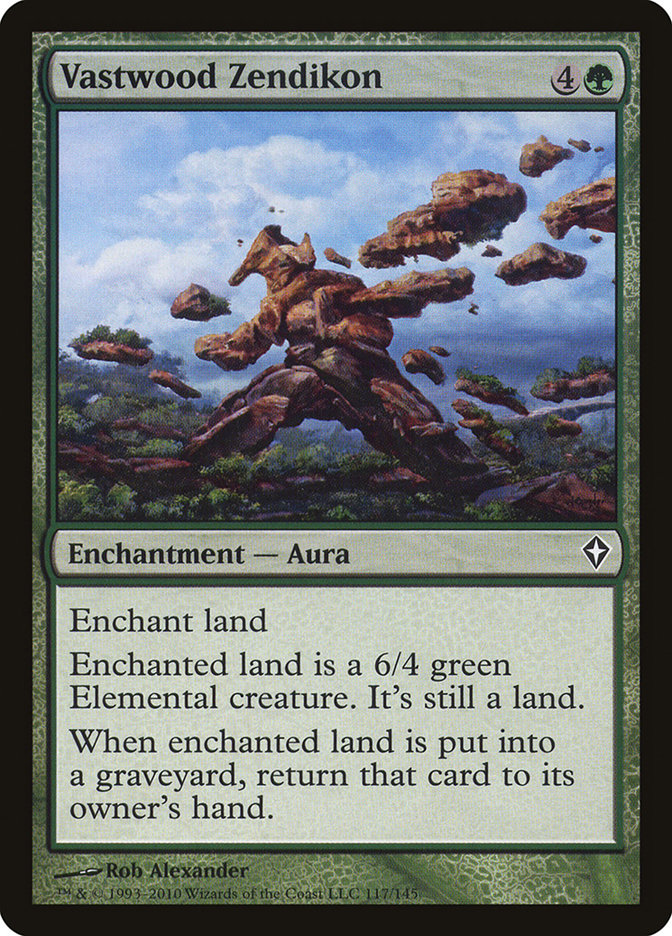 Vastwood Zendikon [Worldwake] Foil