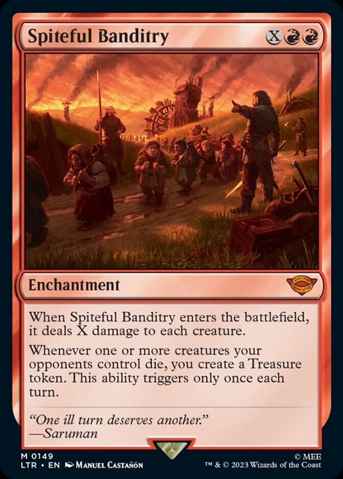 Spiteful Banditry [The Lord of the Rings: Tales of Middle-Earth] Foil