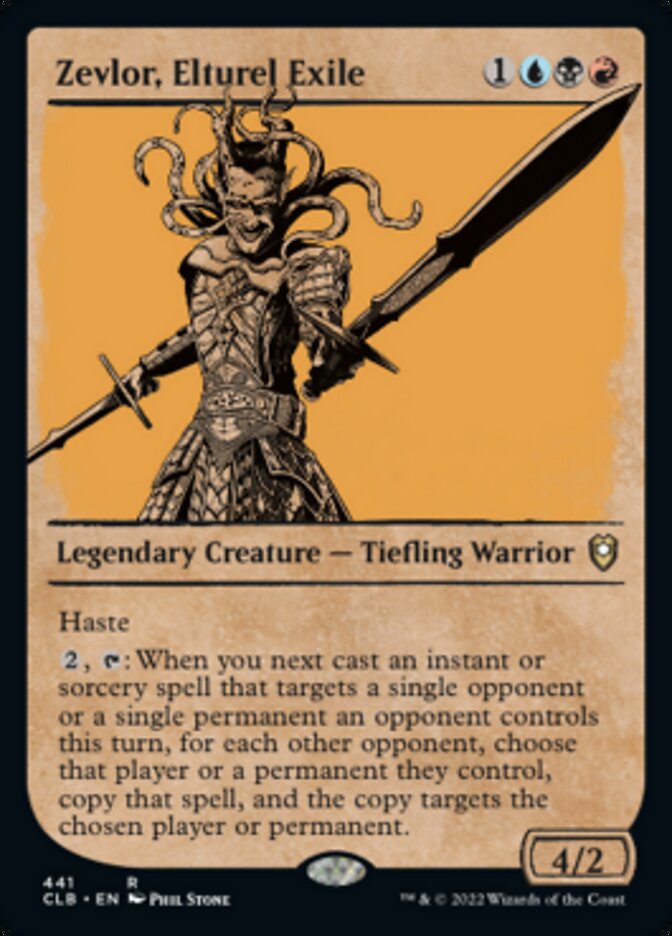 Zevlor, Elturel Exile (Showcase) [Commander Legends: Battle for Baldur's Gate] Foil