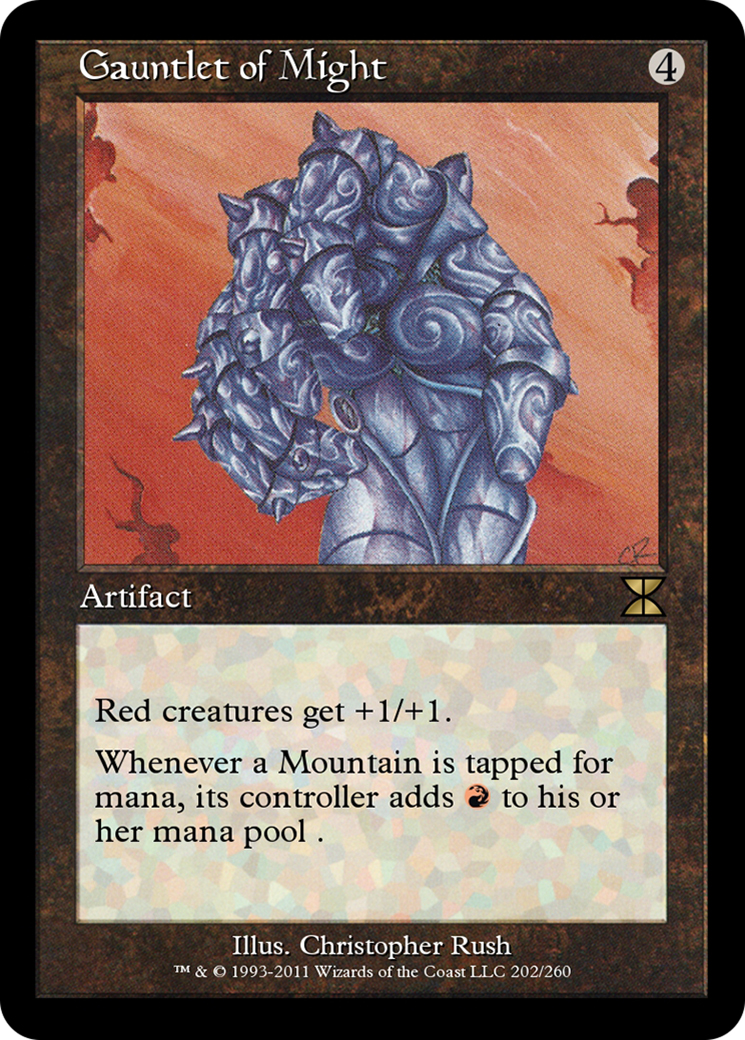 Gauntlet of Might  [Masters Edition IV] Foil