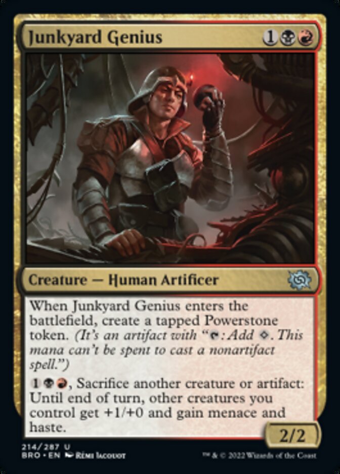 Junkyard Genius [The Brothers' War] Foil