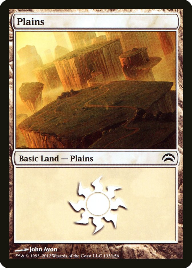 Plains (133) [Planechase 2012] Foil