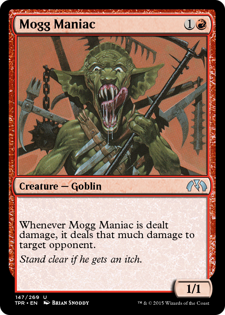 Mogg Maniac  [Tempest Remastered] Foil