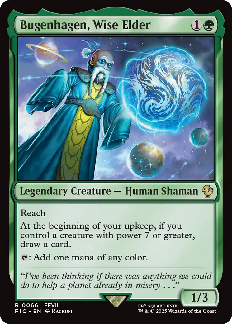 Bugenhagen, Wise Elder [FINAL FANTASY Commander]