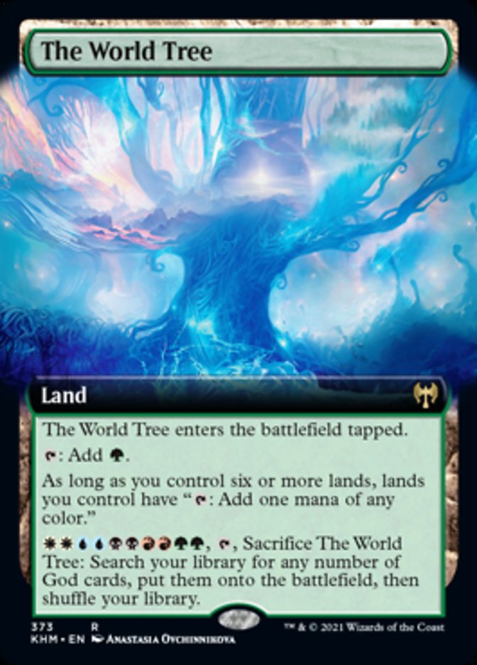The World Tree (Extended Art) [Kaldheim] Foil