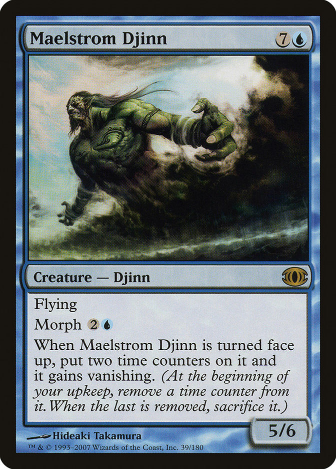 Maelstrom Djinn [Future Sight] Foil
