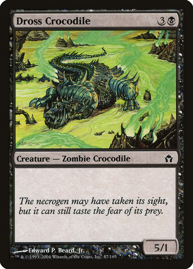 Dross Crocodile [Fifth Dawn] Foil