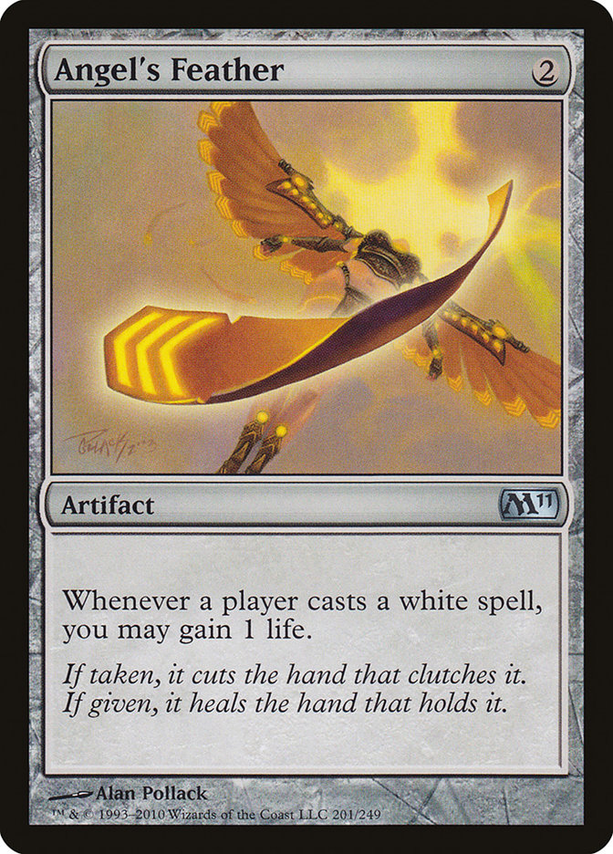 Angel's Feather [Magic 2011] Foil