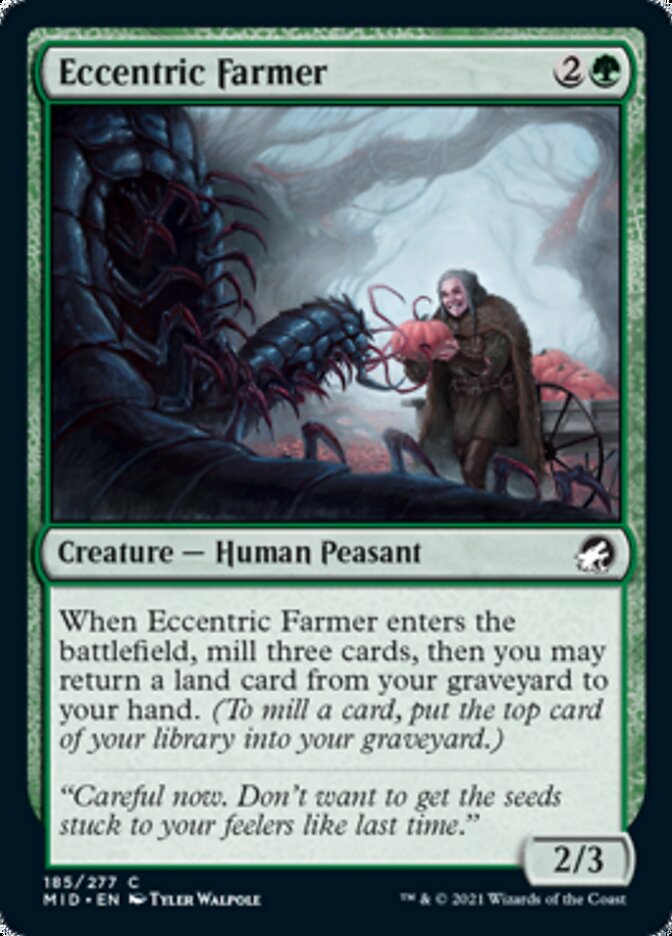 Eccentric Farmer [Innistrad: Midnight Hunt] Foil