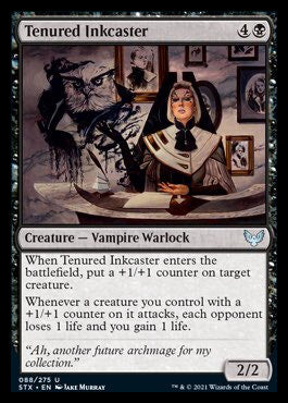 Tenured Inkcaster [Strixhaven: School of Mages] Foil