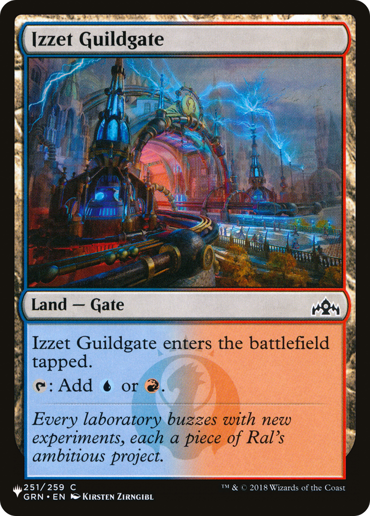Izzet Guildgate  [The List Reprints]