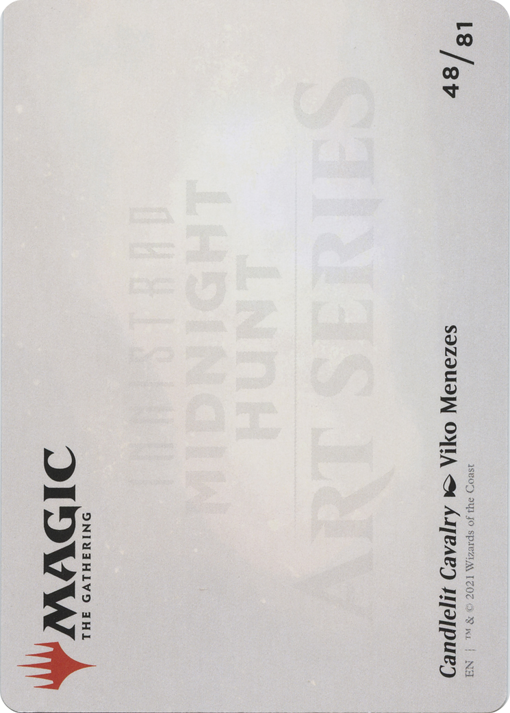 Candlelit Cavalry // Candlelit Cavalry  [Midnight Hunt Art Series] (Borderless)