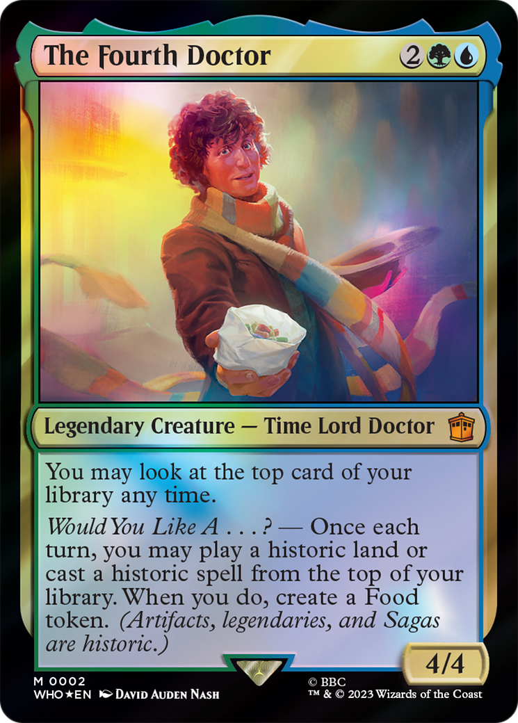 The Fourth Doctor [Doctor Who] Foil