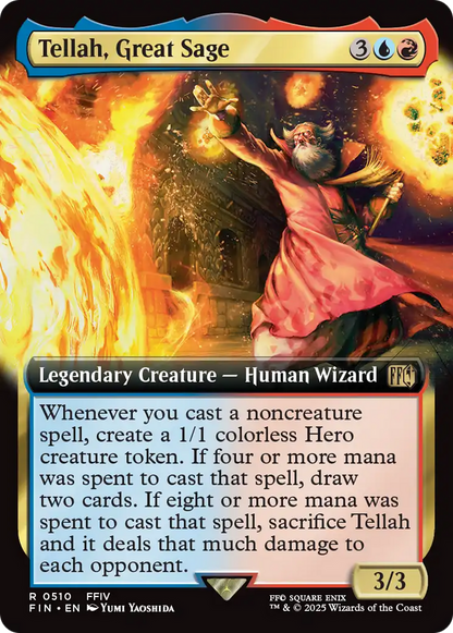 Tellah, Great Sage (Extended Art) [FINAL FANTASY] Foil