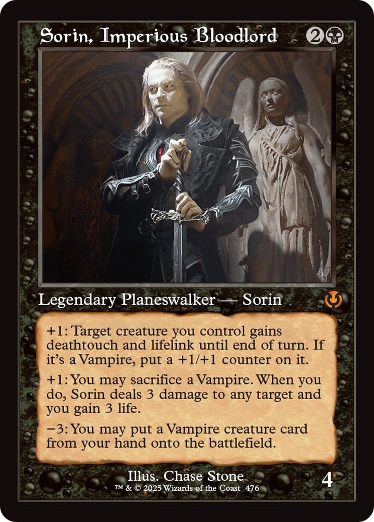 Sorin, Imperious Bloodlord (Retro Frame) [Innistrad Remastered] Foil