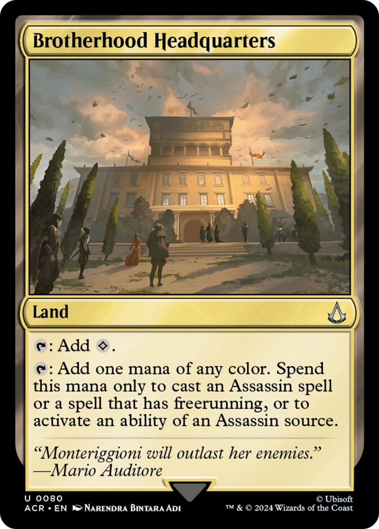 Brotherhood Headquarters [Assassin's Creed] Foil