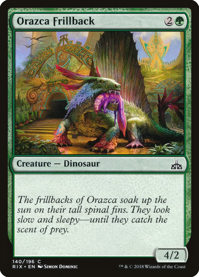 Orazca Frillback [Rivals of Ixalan] Foil