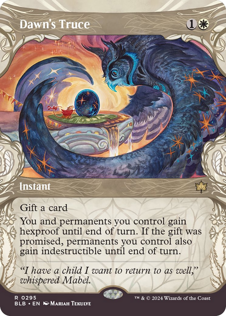 Dawn's Truce (Showcase) [Bloomburrow] Foil
