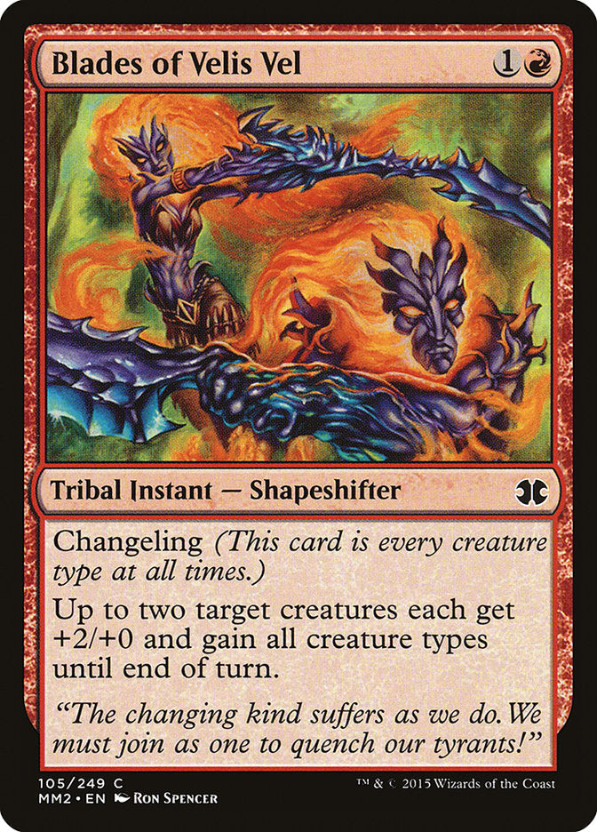 Blades of Velis Vel [Modern Masters 2015] Foil