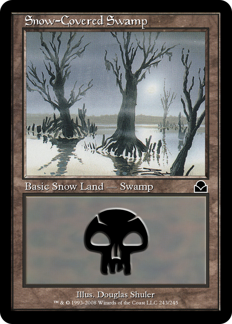 Snow-Covered Swamp  [Masters Edition II] Foil