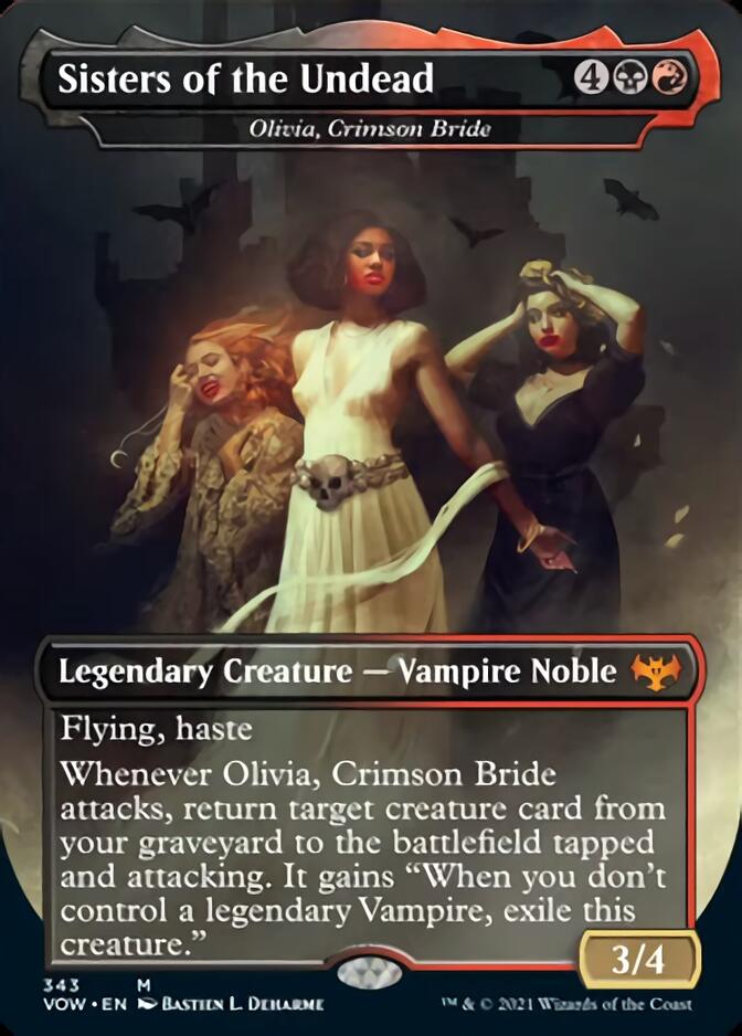 Olivia, Crimson Bride - Sisters of the Undead [Innistrad: Crimson Vow] Foil
