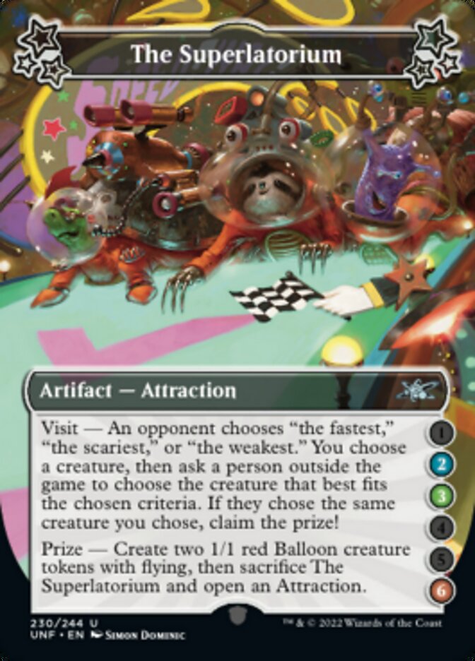 The Superlatorium (2-3-6) [Unfinity] Foil