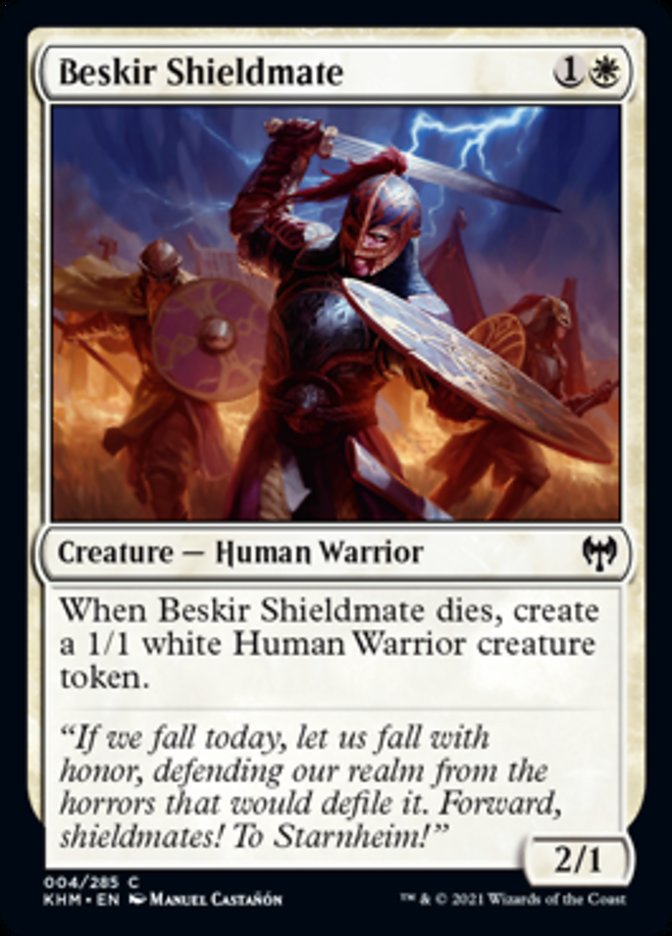 Beskir Shieldmate [Kaldheim] Foil