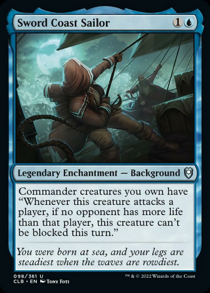 Sword Coast Sailor [Commander Legends: Battle for Baldur's Gate] Foil