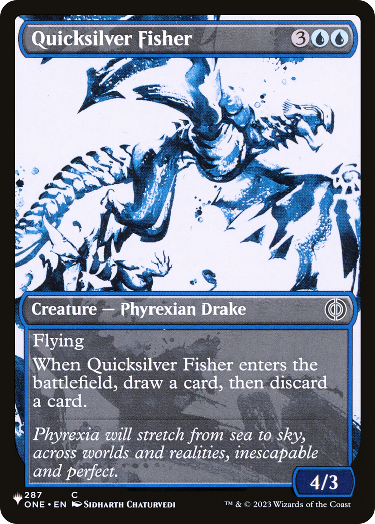 Quicksilver Fisher  [The List Reprints]: (Showcase)
