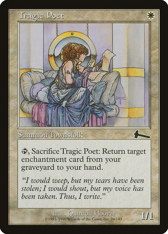 Tragic Poet [Urza's Legacy] Foil